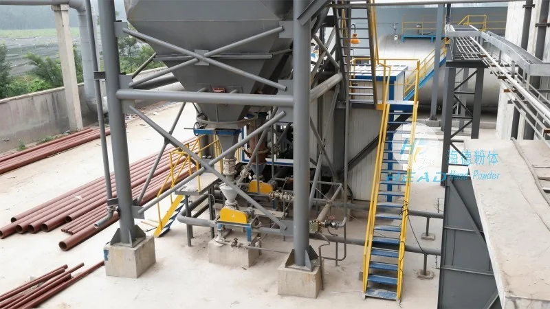 वुहान, हुबेई में एक निर्माण सामग्री कंपनी के लिए जिप्सम पाउडर के मिश्रित पनडुब्बी व्यवस्था प्रोजेक्ट का मामला